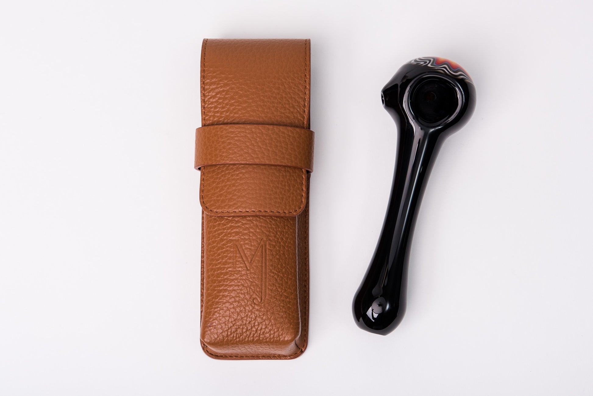 Brown Magnetic Pipe Case